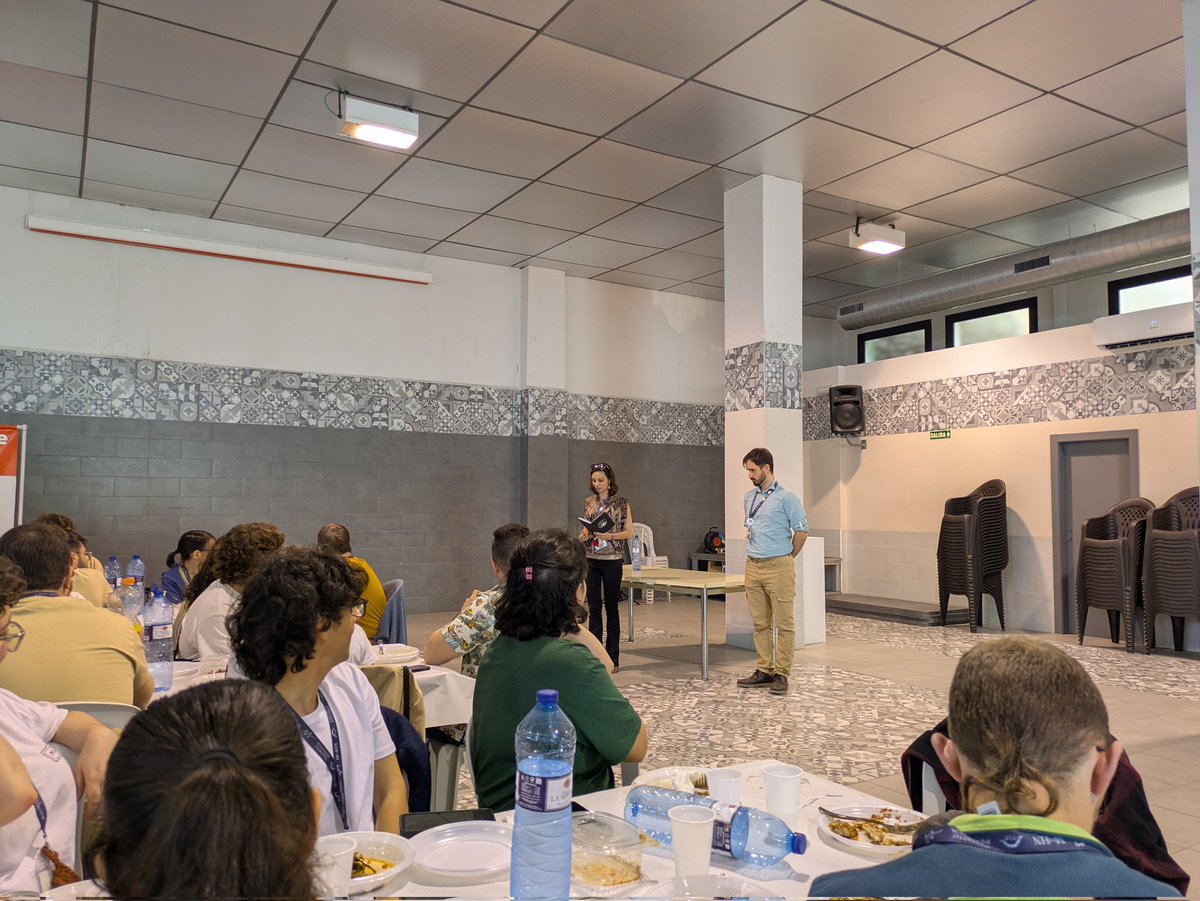 Comienza el cierre del <a href="/EJIP2025/">XXIII EJIP 2025</a> #EJIP2025 tras la comida de clausura!