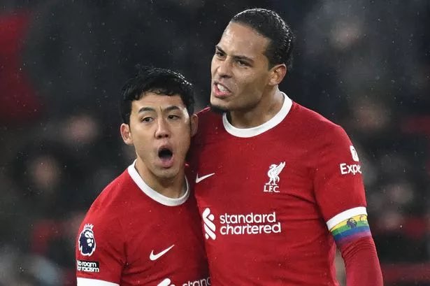 lfcgradyspage's tweet image. 🤩 Virgil van Dijk has highlighted Wataru Endo and Federico Chiesa's importance to the LFC squad despite their limited game-time this season.
🗣️ "Wata is very important on and off the pitch. Obviously he plays a little bit less than he did last year but he is so important when he…
