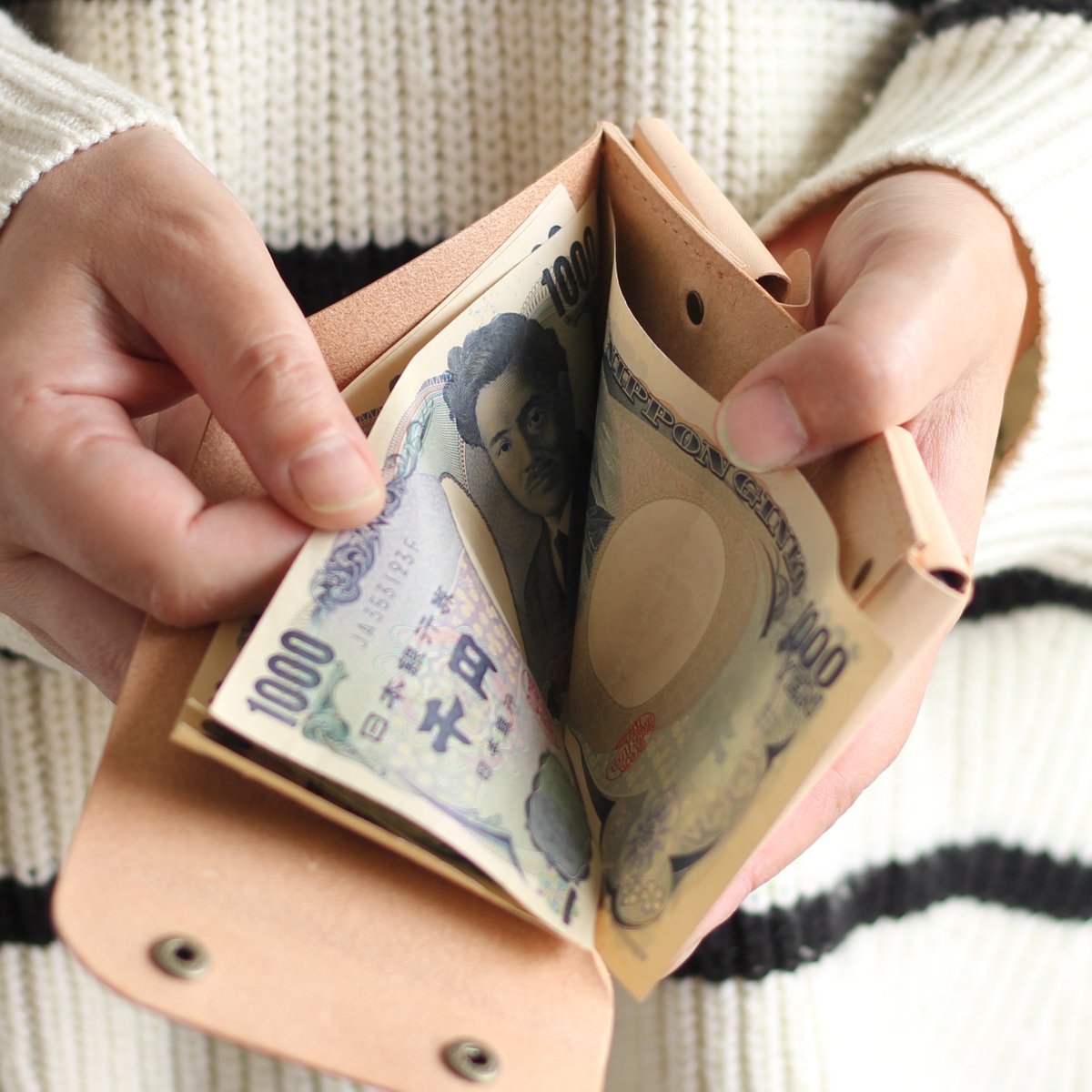 折りたたみ財布 COURONNE Stephanie Mini Coin Wallet_RXACX24111GYX ウォレット - Search / X