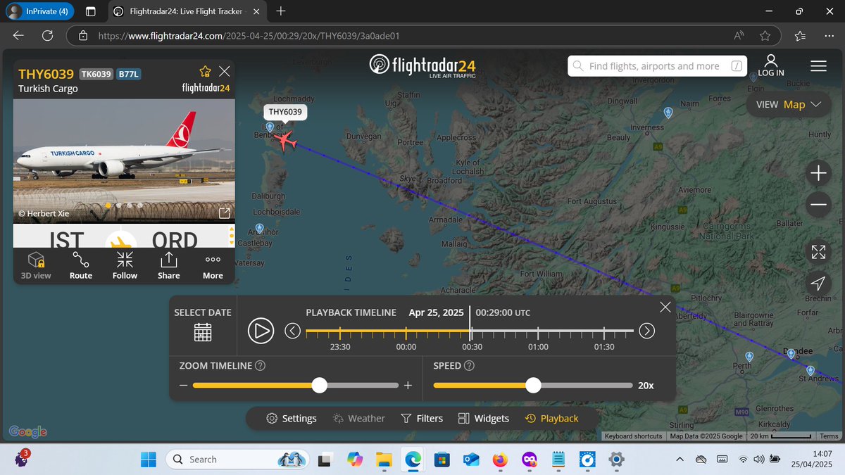 ClaimedByMe's tweet photo. After midnight—1:25am precisely—sleep becomes impossible on the Isle of Skye. The night cleavered  five times: Jet roars penetrate our open skies, turning rest into fragments. These aren't just flight paths—they're systematic theft of our fundamental right to undisturbed nights. https://t.co/b00uAvHGB4