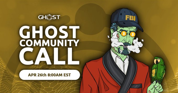 🚀 GHOST Community Call - Q2 2025!

📅 APR 26 | 🕗 8AM EST
🔗 Join live: https://ghostchain.io/call

• TestNet 3.1 deep dive
• Product roadmap & tokenomics
• Bring friends - become node runners!

👻 Q&A like a true OG ghostie
😎 Non-members welcome! #DeFi #NodeOperators