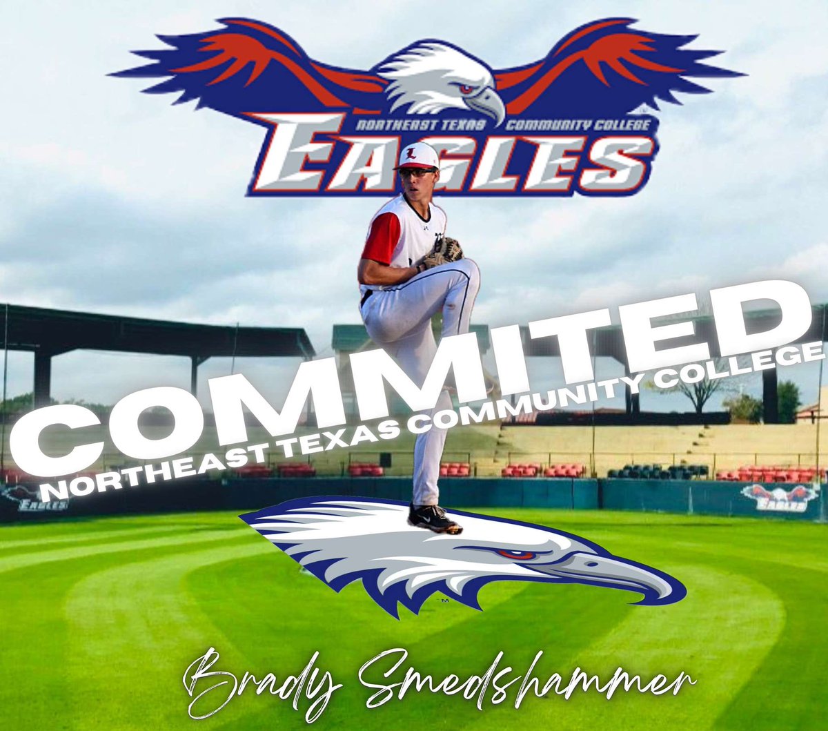 Excited to announce my commitment to Northeast Texas CC I can’t wait to be apart of a great program and a huge thank you to everyone who has been involved and helped me be in the position I am today. 
<a href="/NTCC_Baseball/">Northeast Texas Baseball</a> 
<a href="/touchet_trent/">Trent Touchet</a>