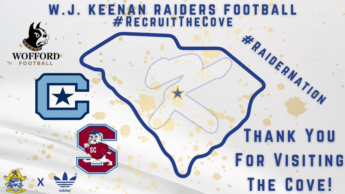 Shout out to the college coaches for taking time out of their busy days to talk with our Players this week! #RecruitTheCove is in full effect! Nothing given everything earned! 
THANK YOU!
<a href="/EveretteSands/">Everette Sands</a> <a href="/Coachsax72/">Jonathan Saxon</a> <a href="/kevinJking4/">Coach King</a> 
<a href="/TheCitadelFB/">The Citadel Football Recruiting</a> <a href="/Wofford_FB/">Wofford Football</a> <a href="/SCState_Fb/">South Carolina State Football</a>