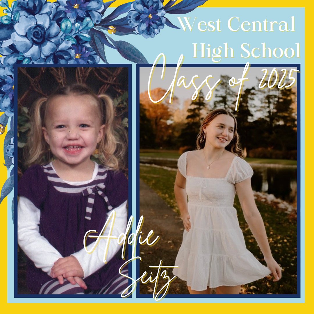 Our next Senior Spotlight is Addie Seitz! Congratulations on your upcoming graduation, Addie! We are so proud of you! #WeAreWC #ClassOf2025