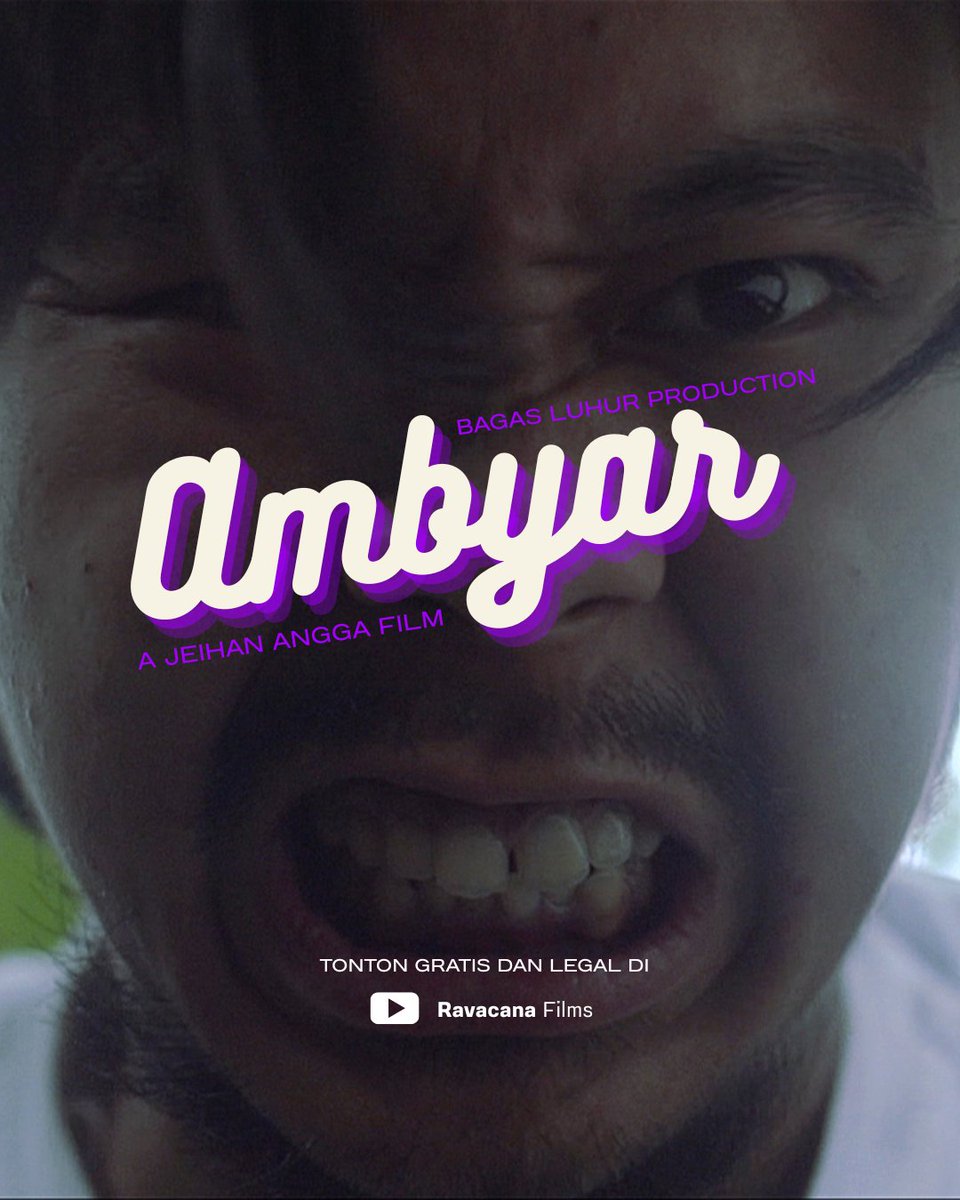 Cincin keramat dari Mbah Kamidi membuat Karso lebih percaya diri untuk memiliki Lina. Namun, situasi berjalan semakin jauh dari yang diharapkan 💔

Film pendek Ambyar (2015) akan hadir di Youtube Ravacana Films
pada 27 April 2025 WIB dalam program Ravacana &amp; Friends  ⏰ 📌🔥