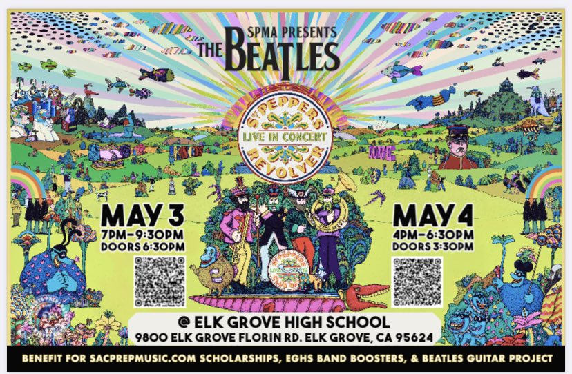 #saturday May 3rd at 7pm &amp; #sunday May 4th #matinee at 4pm
#musiceducationmatters