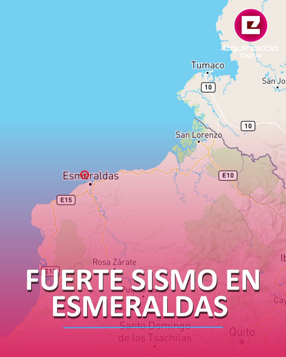 🟣Un sismo de magnitud 6.0 sacudió las costas de Esmeraldas a las 06:44 am de este viernes 25 de abril, provocando alarma en varias provincias del país. El movimiento telúrico también se sintió en Quito, Guayaquil y zonas del sur de Colombia. 

🟣Minutos después, a las 07:09,