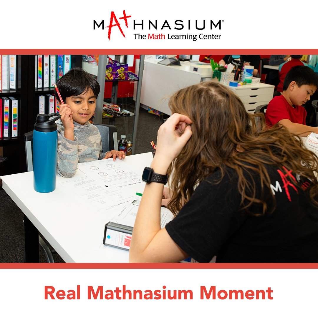 Mathlorton's tweet image. This is what confidence looks like! 🙌 Whether it&apos;s fractions or formulas, our instructors at Mathnasium of Lorton are right there with your child every step of the way. mathnasium.com/math-centers/l… #Mathnasium #MathConfidence