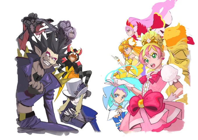 メイキング完成はGoプリのアンソロ本で見てね! 