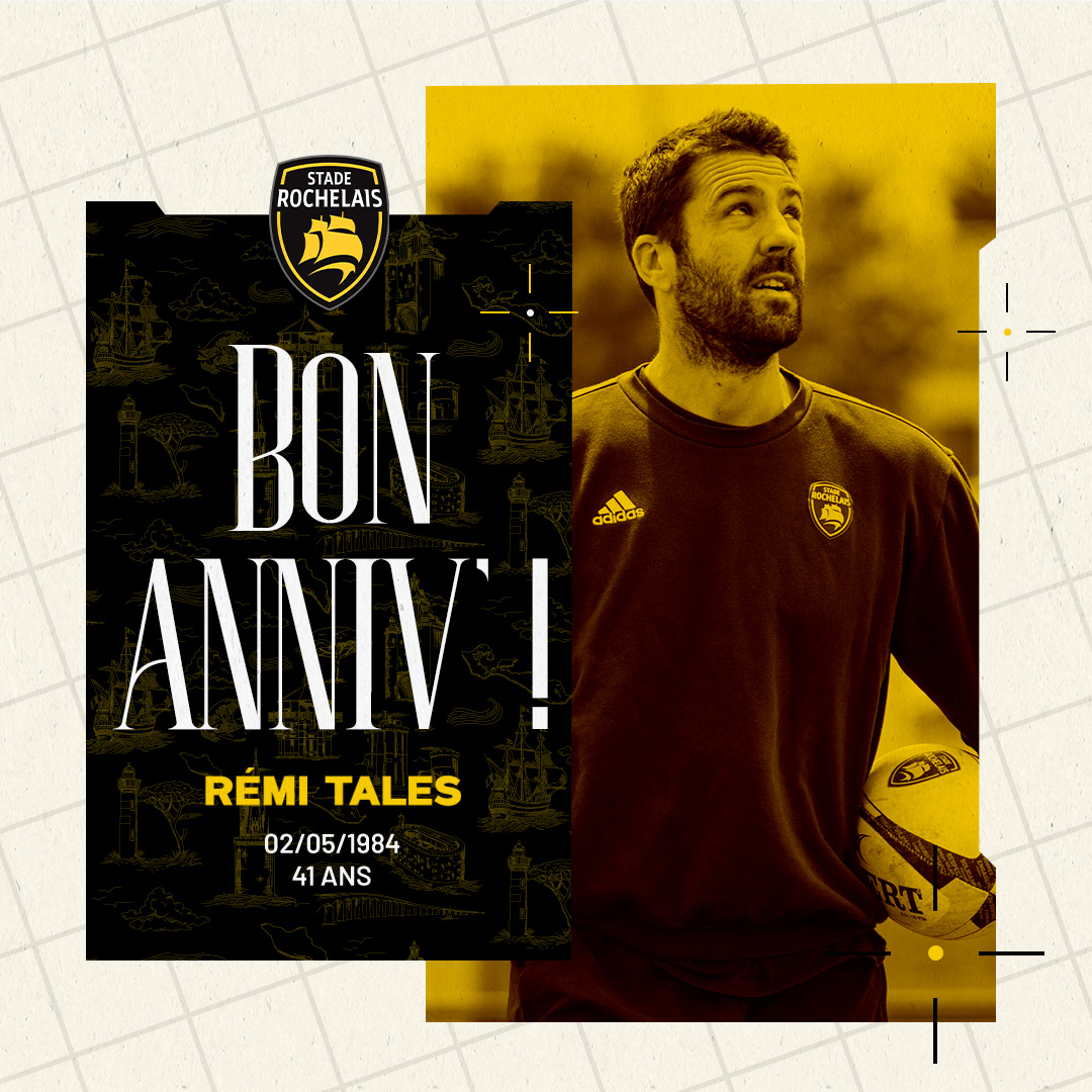 ✌️ 𝗥𝗲́𝗺𝗶 fête ses 41 ans aujourd'hui !