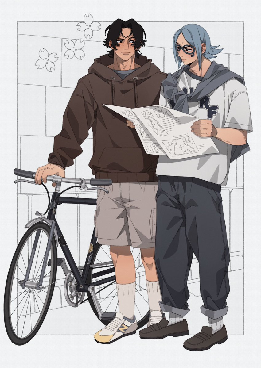 dekazeze's tweet image. 🌸🚲Ace and Deuce