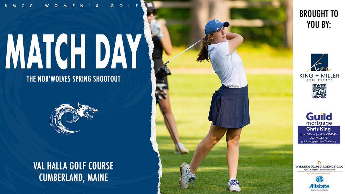 SMCCseawolves's tweet image. ⛳️ MATCH DAY⛳️
.
The Nor’Wolves Spring Shootout
📍Val halla golf club - cumberland, Maine
📅 April 25
📊 golfgenius.com/pages/11594786…

#wearesmcc #goseawolves