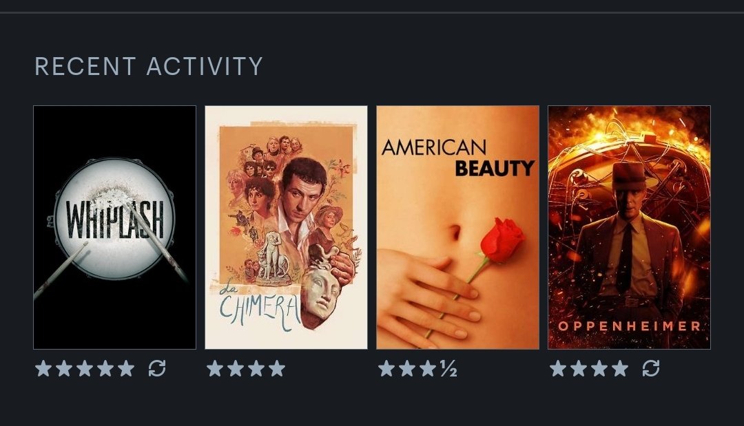 davidrebel02's tweet photo. @letterboxd Its like I never left https://t.co/fLWTtQtIYb
