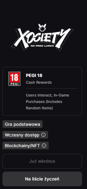 szermix_'s tweet photo. 6/6
Wydaje mi się, że to wciąż dość early, więc każdemu entuzjaście gier Web3 polecam obczaić, co i jak.
@xocietyofficial @WeldGrinders https://t.co/lLjYqBkqCU