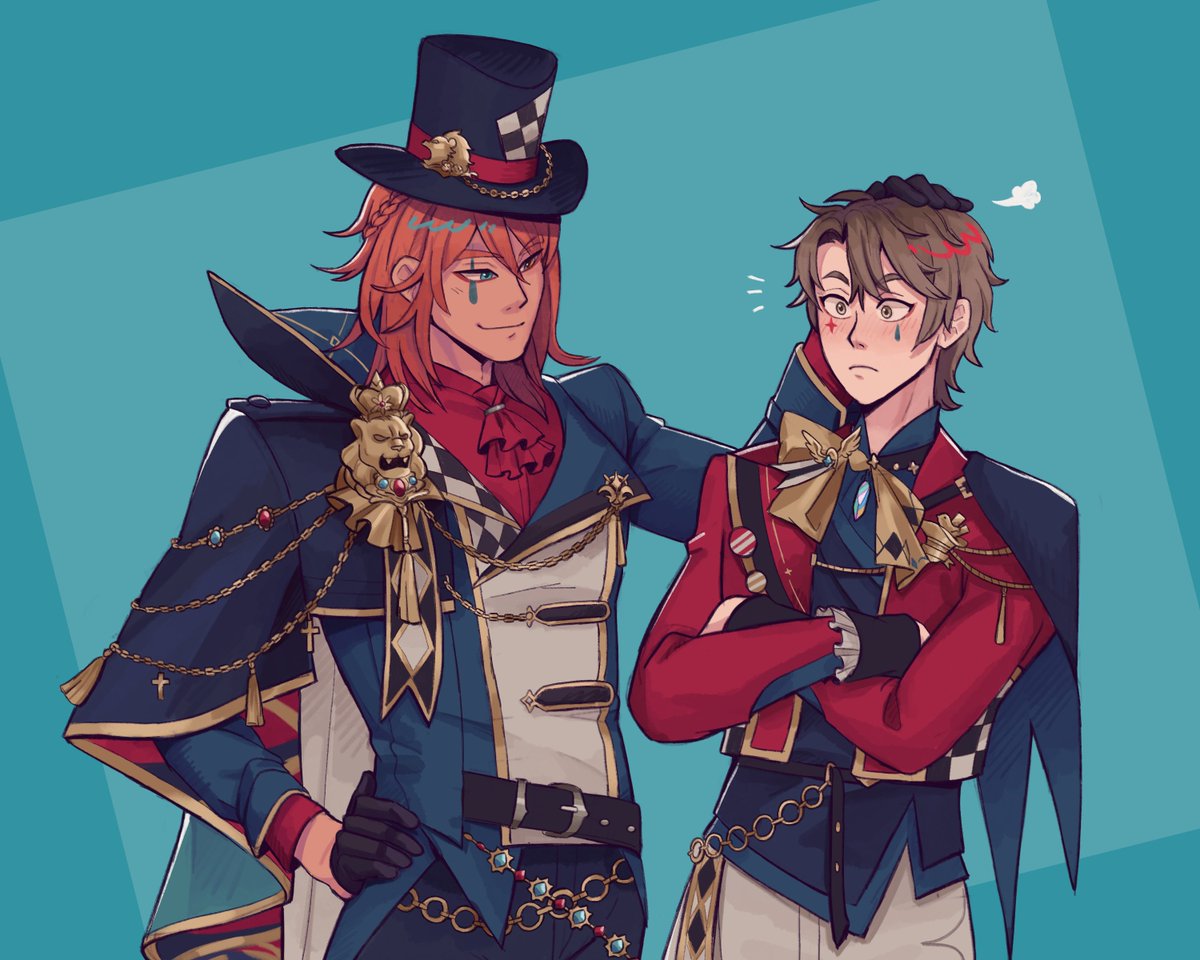 I got another enei comm from <a href="/skyblitzhart/">sky 🌿🍉</a> !! This time it's Dante praising Eiden <3