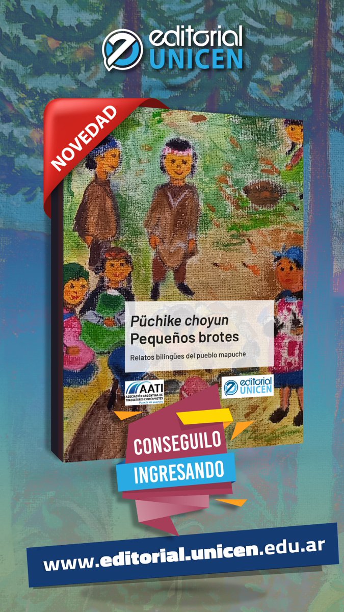 Habemus nuevo título!
Ya está entre nosotros el segundo libro de la Colección Etnodiscursividades editado junto a la <a href="/AATIorg/">AATI</a>  y que recopila narrativas de la comunidad mapuche. Relatos bilingues y con ilustraciones que acompañan de maravilla esta obra esencial.
Ya disponible!