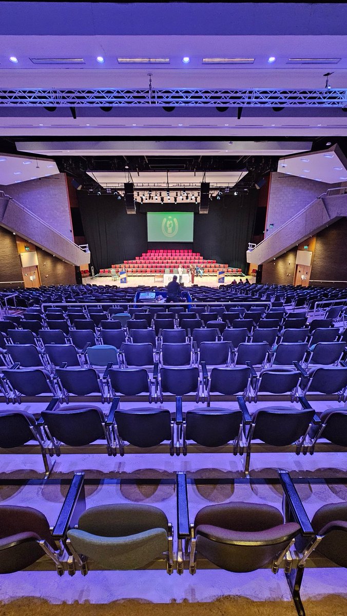 Awaiting the class of 2024 at <a href="/UCHLimerick/">University Concert Hall</a> 🎓