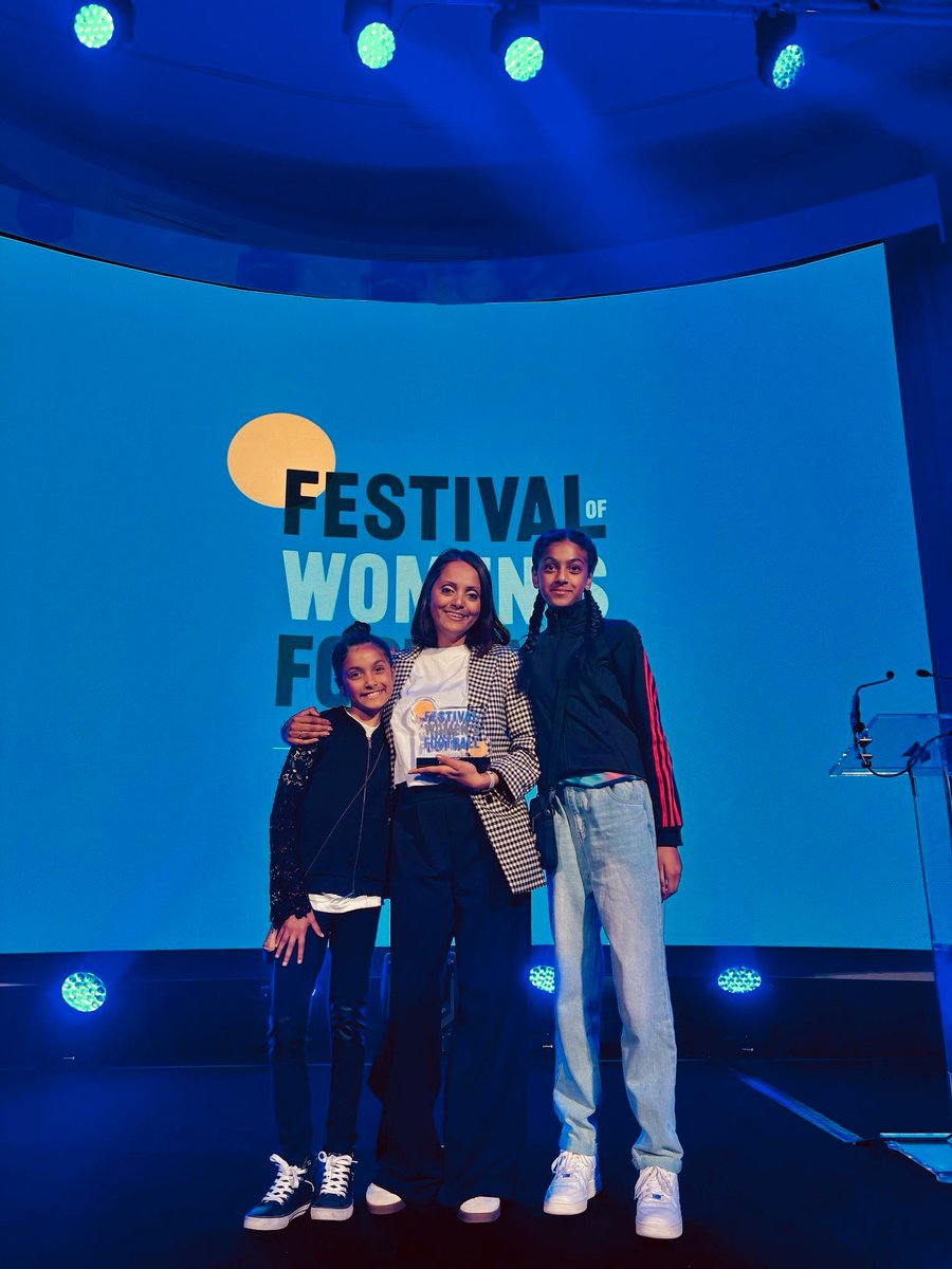 👏 A huge congratulations to Varsha Patel who was crowned Grassroots Volunteer of the Year! respectively at the Festival of Women’s Football Awards last night

💬 “My volunteering journey began with two young girls who told me they wanted to prove that South Asian girls can make