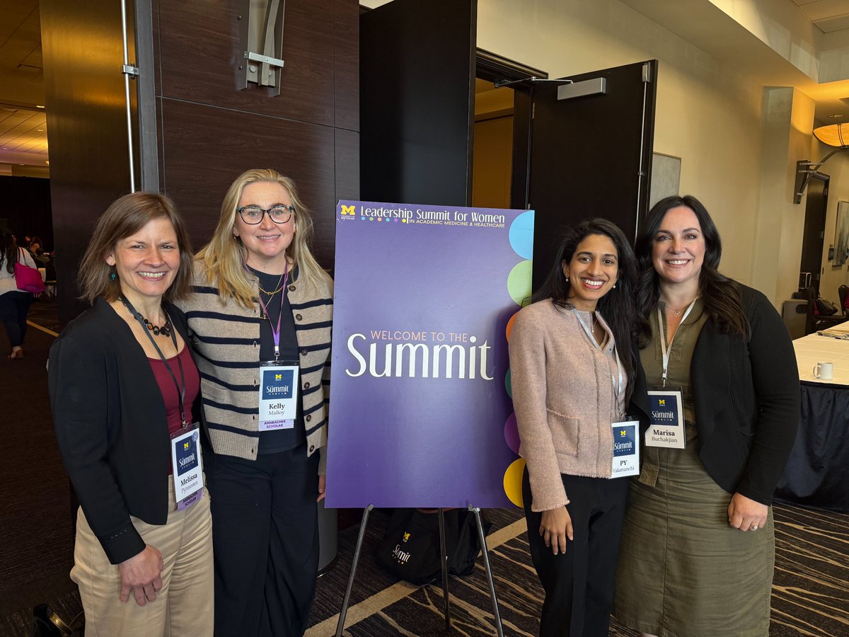 UMichOto's tweet image. Such a great day yesterday for some of our faculty at the annual Leadership Summit for Women in Academic Medicine & Healthcare! #shENT