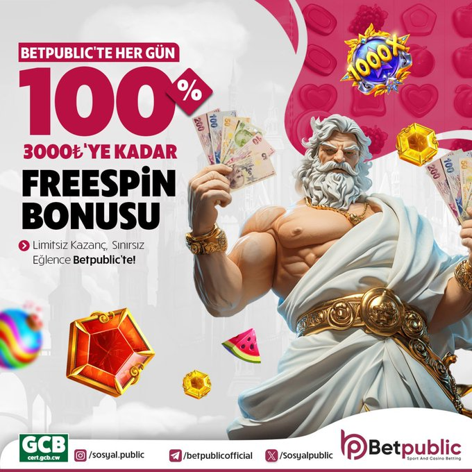 HER GÜN %100 FREESPİN AKTİF!

500 ₺ ve 3.000 ₺ Yatırımlarınıza Özel %100 Free Spin!

Yap Kodu Gir, Anında Bonusunu Kap!

Kod: 5bet200fs

Geçerli Oyunlar: Gates Of Olympus ve Starlight Princess

BETPUBLİC İLE KAZANANLAR DÜNYASINA ADIM ATIN!