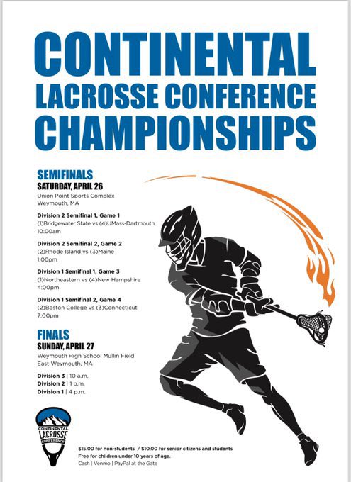 One more sleep until we take on UMass Dartmouth at 10am at Union Point in Weymouth, Ma