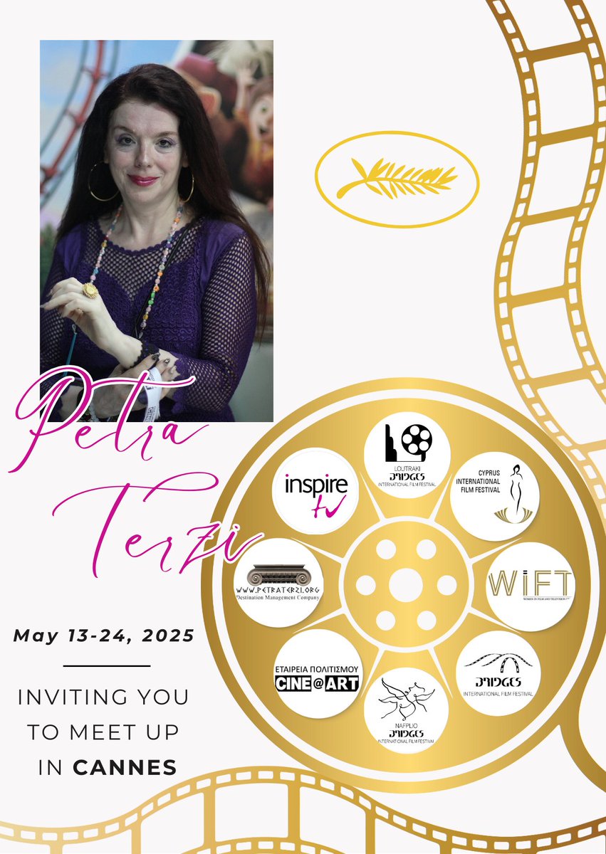 ❗️𝐒𝐄𝐄 𝐘𝐎𝐔 𝐈𝐍 𝐂𝐀𝐍𝐍𝐄𝐒❗️

🗓️ 𝟏𝟑 - 𝟐𝟒/𝟎𝟓/𝟐𝟎𝟐𝟓

#petrosophy #InspireTV
#Cannes2025 #MarcheDuFilm #RedCarpet #FilmIndustry #FilmFestival #cannesfilmfestival #frenchriviera #cannesfrance #cinema #filmmaker #film #cinematography #director
