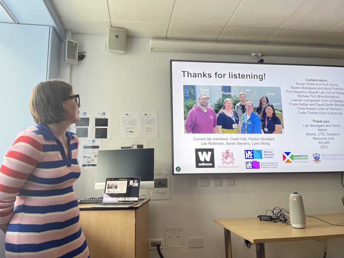 Sheiner lab (@sheinerlab) on Twitter photo What an extremely exciting talk from <a href="/goldenpipette/">Mattie Christine Pawlowic</a> about how #cryptosporidium hatches ! <a href="/WCIPGLASGOW/">Centre For Parasitology</a> <a href="/SPPIRITnetwork/">SPPIRIT Network</a> What an extremely exciting talk from <a href="/goldenpipette/">Mattie Christine Pawlowic</a> about how #cryptosporidium hatches ! <a href="/WCIPGLASGOW/">Centre For Parasitology</a> <a href="/SPPIRITnetwork/">SPPIRIT Network</a>