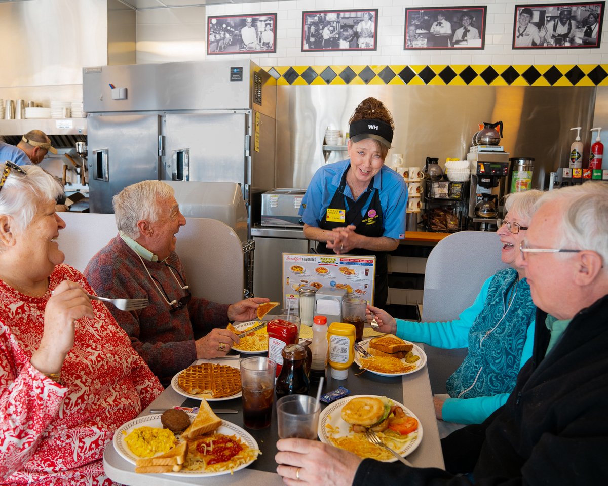 From remembering your usual to checking in like an old friend, our Associates are the ones
that make each Waffle House a Home.