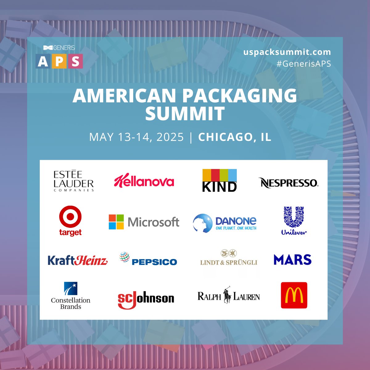 The American Packaging Summit is just around the corner!

The summit will bring together senior packaging leaders from top brands—including Danone, Microsoft, PepsiCo and many more.

Only a few spots remain! Registration info at hubs.ly/Q03jN4sJ0
_

 #GenerisAPS