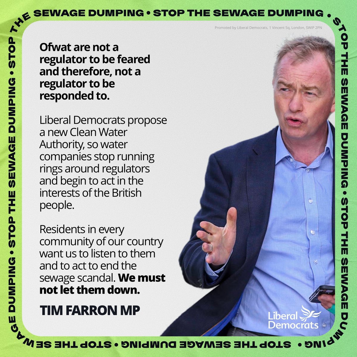 LibDems's tweet image. Liberal Democrats have led the fight against the wild west water industry from the beginning.

We must end this disgusting sewage dumping for good.
