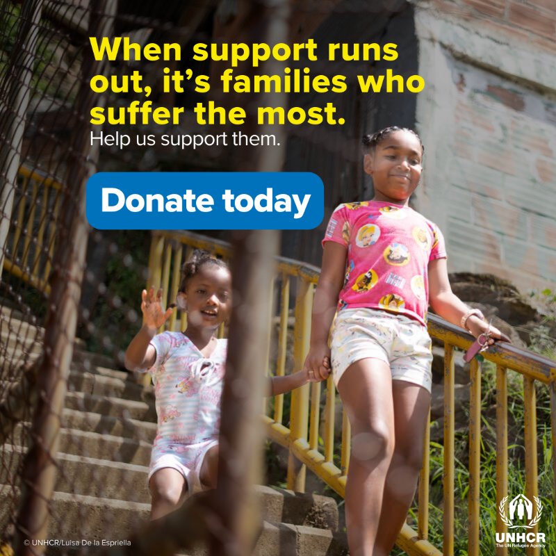 Refugees's tweet photo. Colombia is facing its largest internal displacement crisis on record, yet funding cuts to international aid are leaving the most vulnerable without support.

You can help make a difference: https://t.co/HdQx9xaebJ