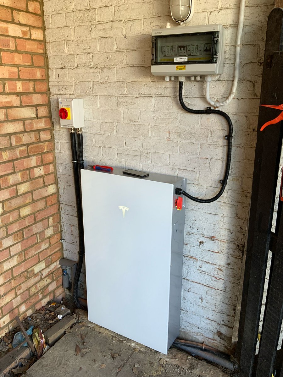 It's been a busy, short week. Here are some of the projects we've been up to lately. Did you know we're certified #teslapowerwallinstallers ? Really enjoyed working on this #heatpump install - new cylinder replacing a combi boiler, lovely customer passed to us from <a href="/warmurhome/">Warmur</a>