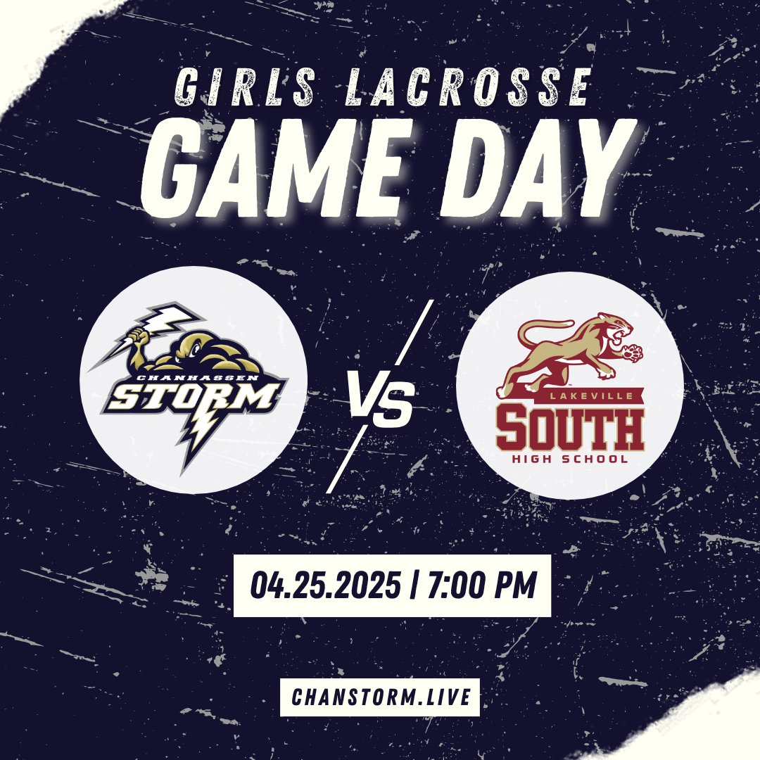 <a href="/stormglax/">Chanhassen Girls Lacrosse</a> vs. <a href="/GlaxSouth/">Lakeville South Girls Lacrosse</a> in girls lacrosse at 7:00 PM — this one’s going to be a thriller!
📹 chanstorm.live

#ChanhassenStorm #LakevilleSouthCougars #GirlsLacrosse #MNPrepSports