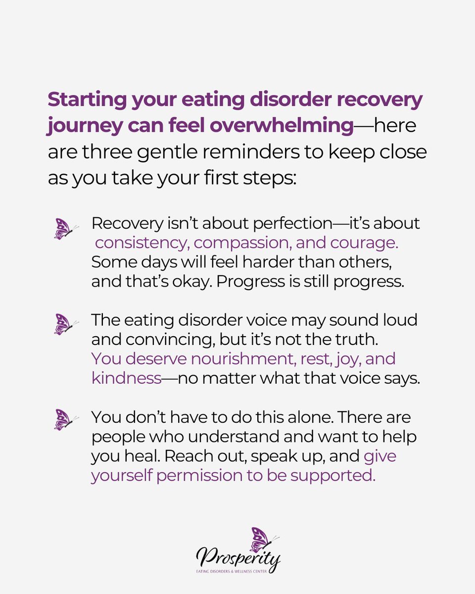 Prosperity Eating Disorders and Wellness Center tweet media