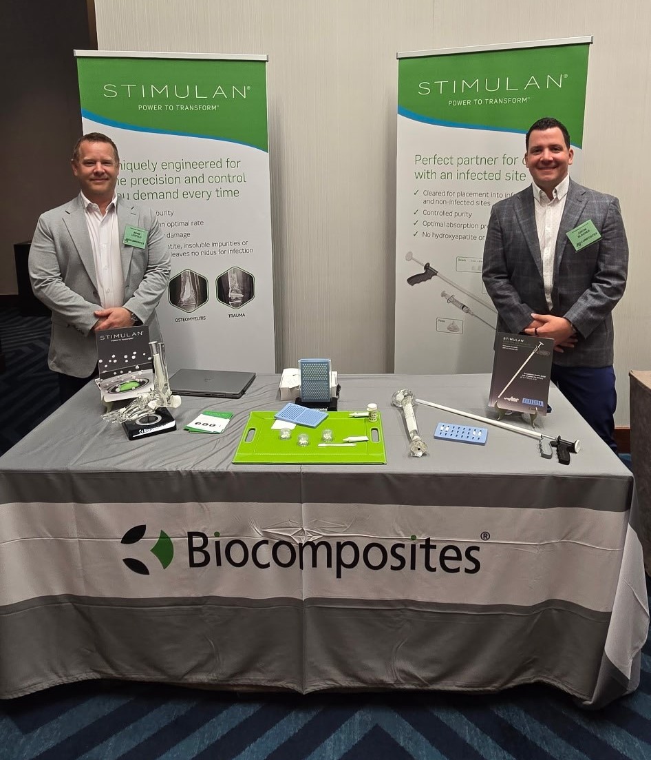 Biocomposites is excited to be at the 2025 UCSF International San Francisco Orthopaedic Trauma Course, taking place in San Francisco, California.

Stop by and discover #STIMULAN, your perfect partner for cases with an infected site.

#Biocomposites #Orthopaedics #UCSF