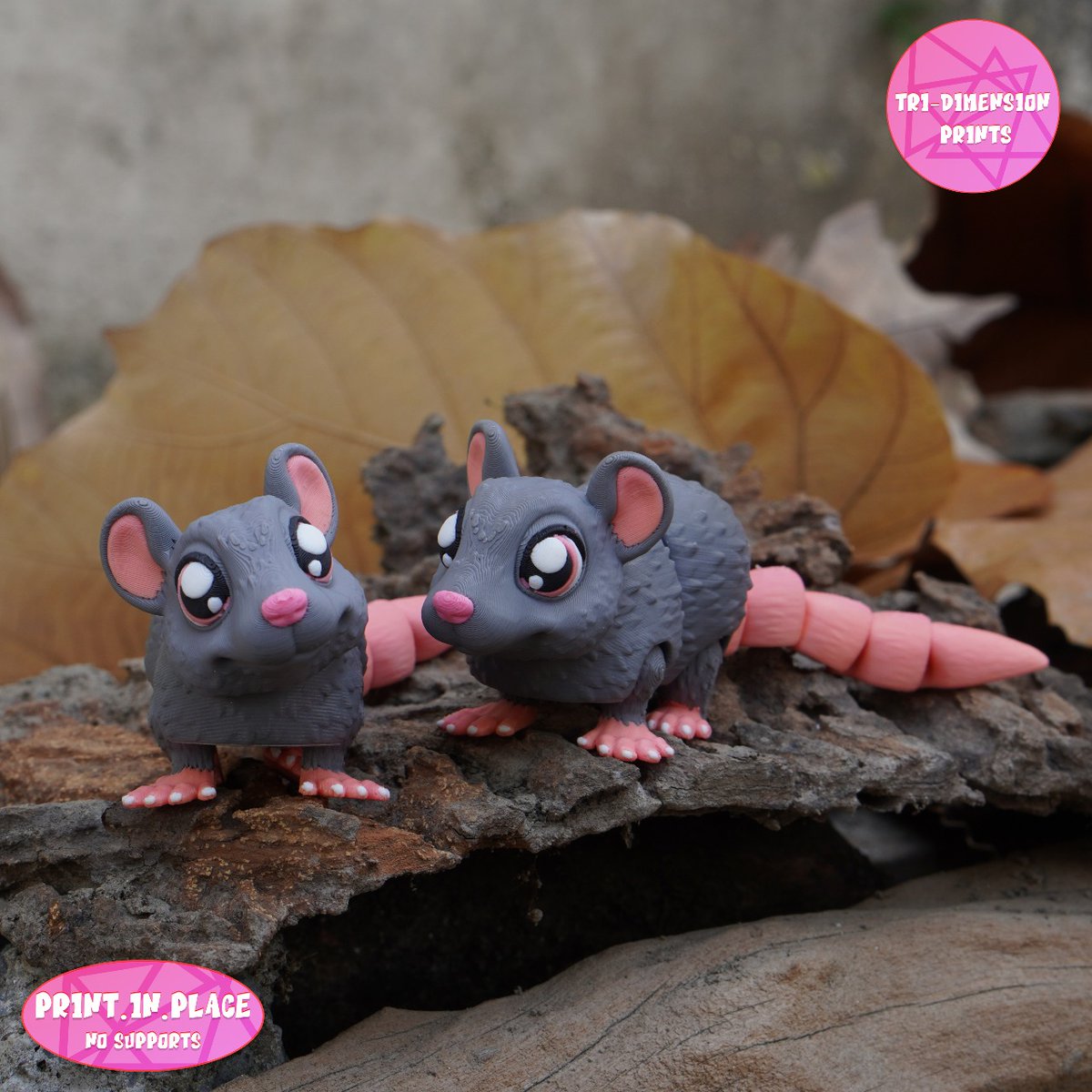prints35833's tweet photo. Cute Flexi Rat Now Available In @Cults3D 

STL LINK :- https://t.co/7PaVO7WqzQ

#3DPrinting #3dprint #3dprintedrat #cults3d #3dprinted #3dstl #flexirat #dog #rat https://t.co/YLejk0KwmX