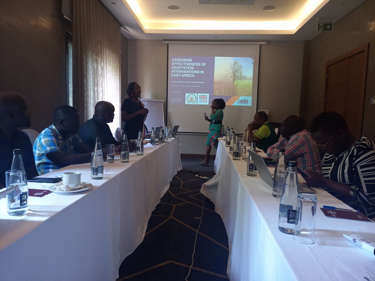 "Today, Youth Go Green had the honor of representing the youth in a Policy Dialogue held at Hotel Athena, Kampala. The discussion focused on the Effectiveness of Climate Change Adaptation interventions in East Africa. We extend our heartfelt gratitude to Africa Research and Impac