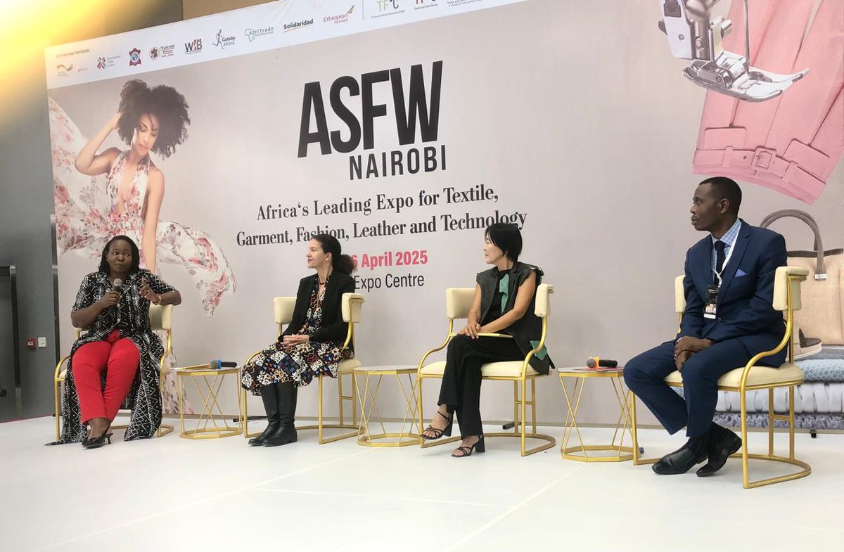 This afternoon, RLSD Africa Project Lead Beatrice Mwasi moderated a powerful panel discussion titled “From Waste to Wonder: Leveraging Leather, a By-product of the Meat Industry, for Sustainable Fashion.”

Panelists highlighted Africa’s vast leather potential, driven by the
