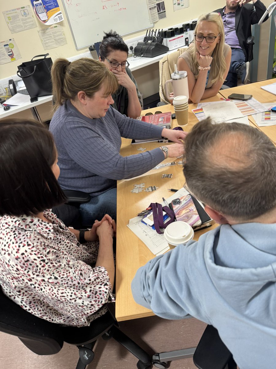 Today we trialed our first sepsis escape room on our ACP study day. 
Lots of laughs and as you would expect the team won <a href="/NMGHED/">NMGH ED</a> <a href="/kazpotier/">katherine potier</a> <a href="/COSMakin/">Matt Makin</a> <a href="/kathryn1k/">Kathryn Krinks💙</a> <a href="/UKSepsisTrust/">The UK Sepsis Trust</a>