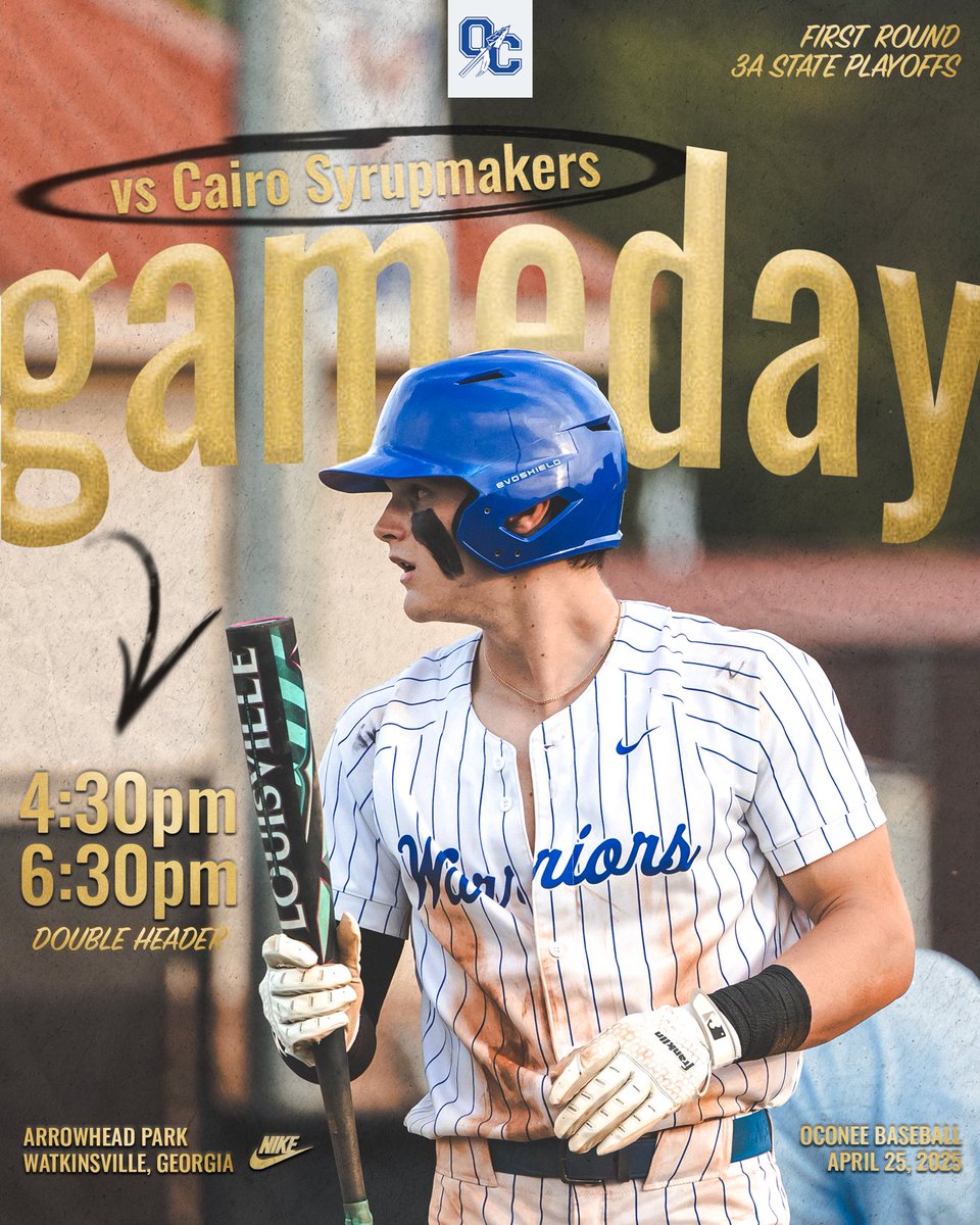 Round 1! Come join us at the House! ⁦<a href="/OCHS_Athletics/">OC Warrior Athletics</a>⁩ ⁦<a href="/OCHSwarriors/">OCHS</a>⁩ #WeAreOne