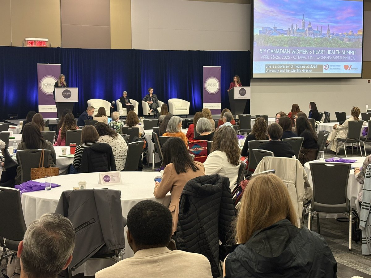 Heart Institute (@heartinstitute) on Twitter photo Kicking off #CWHHS2025 with a powerful session reflecting on a decade of progress and persistent gaps in women’s heart, brain and vascular health.
Featuring Dr. Shahin Jaffer, Dr. Ariana Marelli, and <a href="/jackie_ratz/">Jackie Ratz 🇨🇦</a>, who shared her voice as a person with lived experience.
<a href="/CWHHC/">Canadian Women's Heart Health Centre</a> Kicking off #CWHHS2025 with a powerful session reflecting on a decade of progress and persistent gaps in women’s heart, brain and vascular health.
Featuring Dr. Shahin Jaffer, Dr. Ariana Marelli, and <a href="/jackie_ratz/">Jackie Ratz 🇨🇦</a>, who shared her voice as a person with lived experience.
<a href="/CWHHC/">Canadian Women's Heart Health Centre</a>