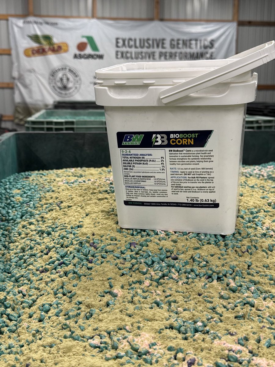 What do you do on a rainy day?? ⁦<a href="/bw_fusion/">BW Fusion</a>⁩  We are giving our corn a “boost”