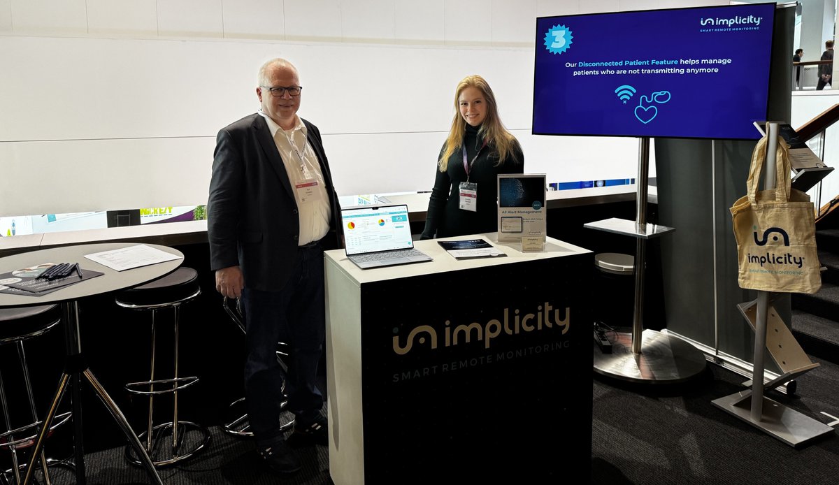 L'équipe Implicity 🇩🇪 est à #DGK2025 Mannheim (23-26 avril) ! Merci à <a href="/DGK_org/">Deutsche Gesellschaft für Kardiologie</a>  pour cet événement clé en cardiologie. #Cardiologie #TélésurveillanceCardiaque #MedTech #InnovationSanté