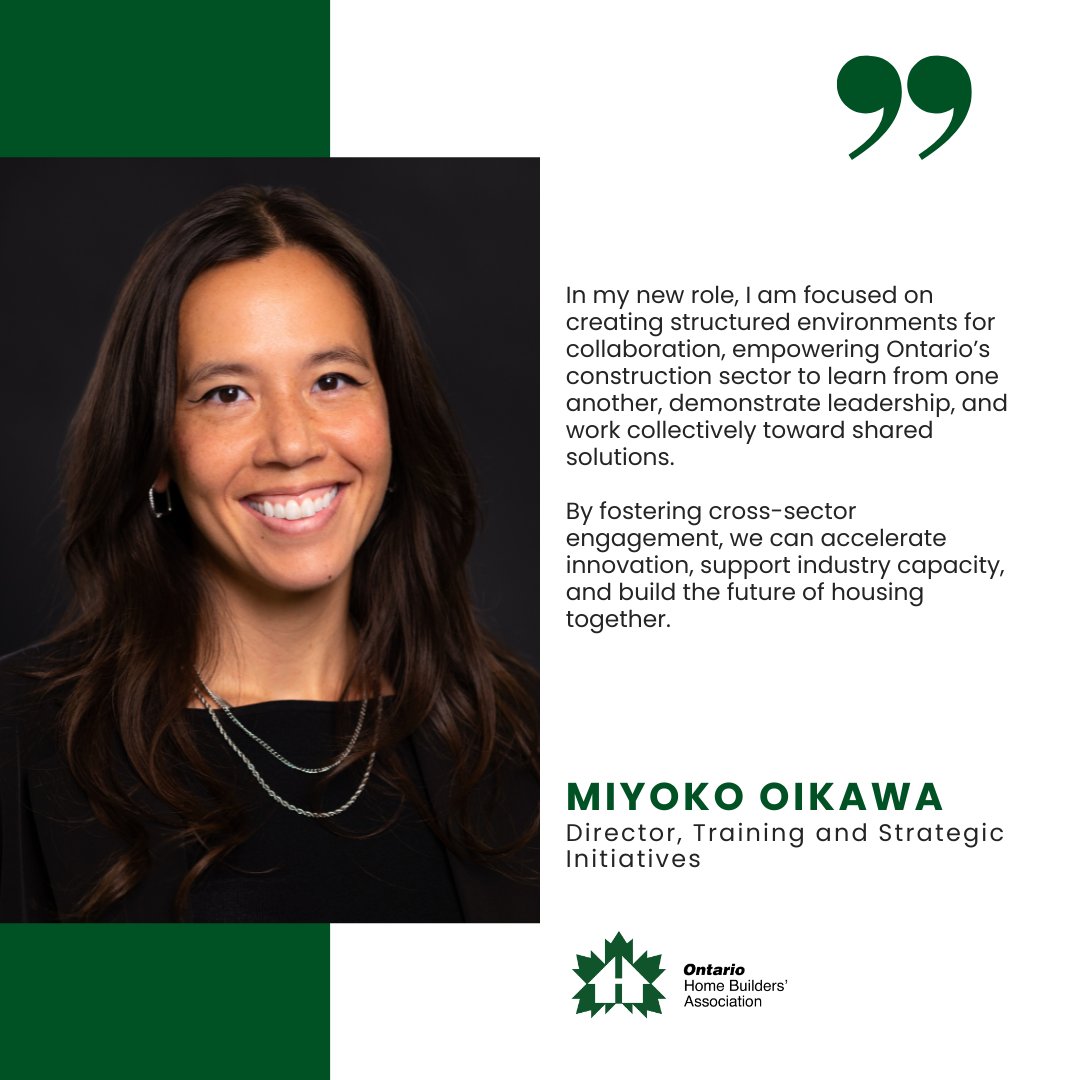 Ontario Home Builders’ Association (OHBA) tweet media