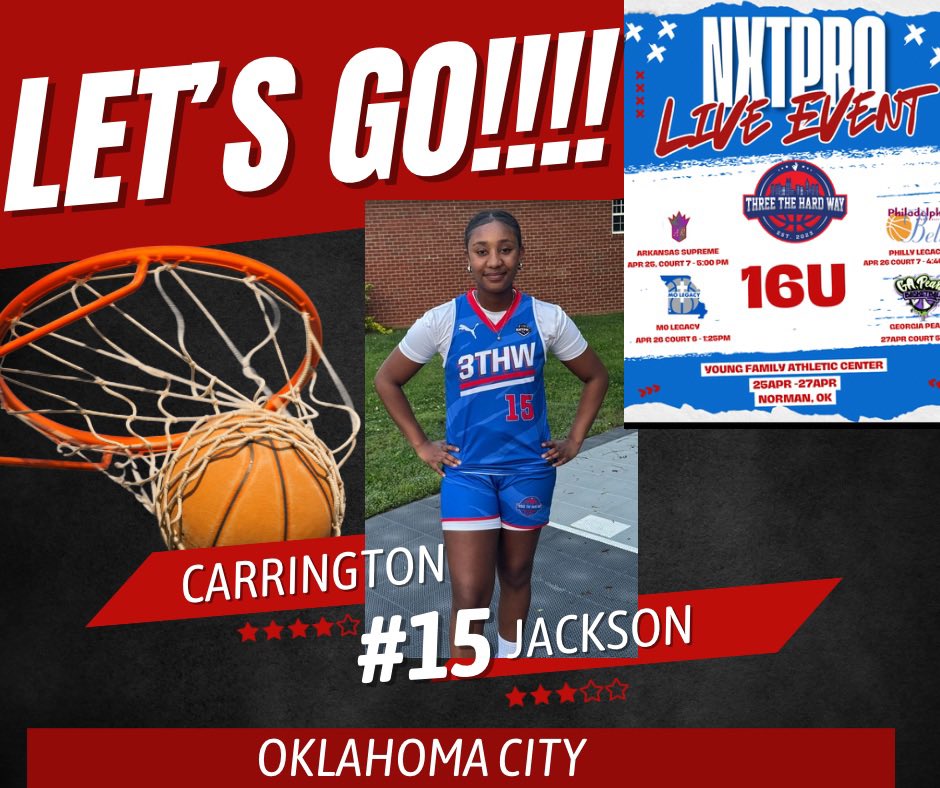 Carrington Jackson- Mindful of Mediocrity (@carringtonjack3) on Twitter photo Can’t wait to see where this will take me!❤️🤍💙<a href="/LadyBlazeHoops/">Lady Blaze Hoops</a> <a href="/AthleteLevel/">Next Level Athlete Training #TheReceiverDoctor</a> <a href="/3THW_Hoops/">Three The Hard Way</a> Can’t wait to see where this will take me!❤️🤍💙<a href="/LadyBlazeHoops/">Lady Blaze Hoops</a> <a href="/AthleteLevel/">Next Level Athlete Training #TheReceiverDoctor</a> <a href="/3THW_Hoops/">Three The Hard Way</a>