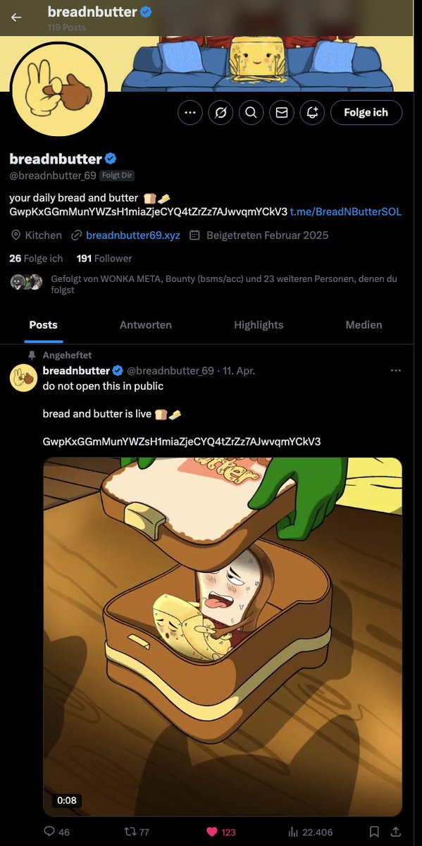 Skult (Studio) (@skultdao) on Twitter photo <a href="/bnbmeme_bnb/">bread n butter</a> can you scammers stop stealing our art? original project is <a href="/breadnbutter_69/">breadnbutter</a> and art been produced by us <a href="/bnbmeme_bnb/">bread n butter</a> can you scammers stop stealing our art? original project is <a href="/breadnbutter_69/">breadnbutter</a> and art been produced by us