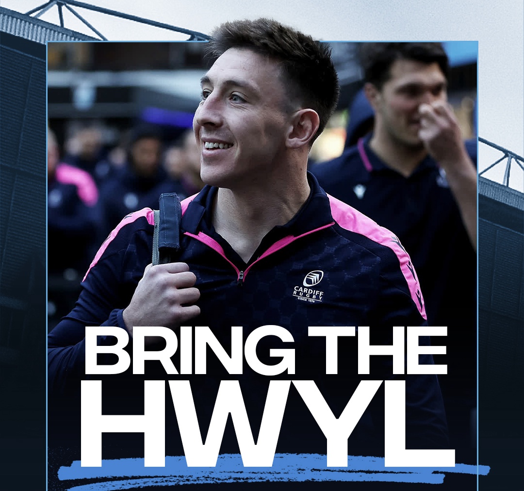 Bring the Hwyl!

The team will be arriving at the Arms Park between 18:10 and 18:15. 

The sun is shining, Bass12 will be playing and the Happy Hour pints pouring. Make sure you join us to make the most of every minute of our last home game of the season.