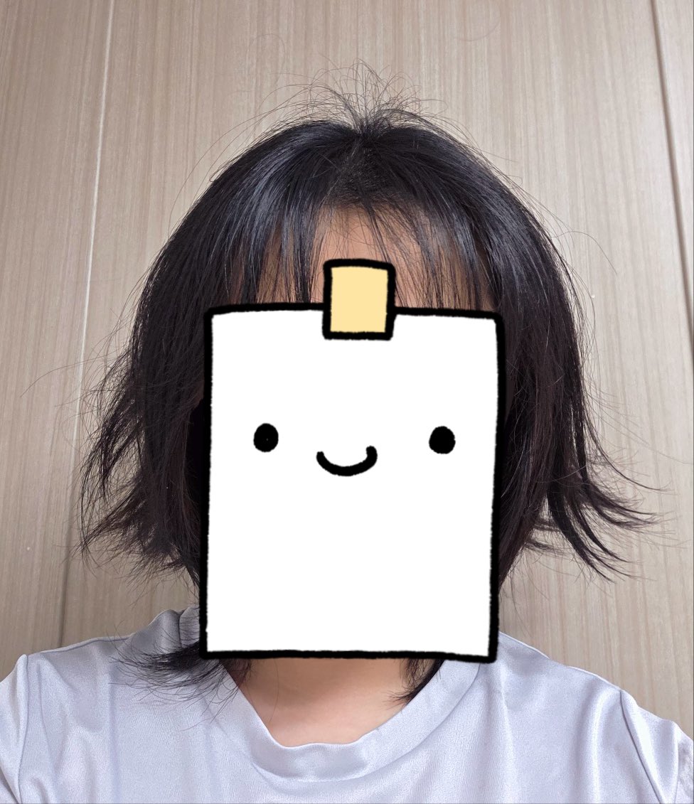 fin_sharkoo's tweet image. My hair looks silly sometimes