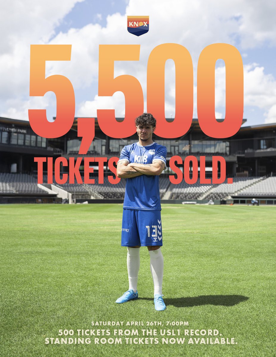 WE HIT 5500! 

Standing Room Tickets are available NOW! 500 left, let’s break that record. 

Get yours in our link in bio! 🎟️ 

#OldCityNewHome