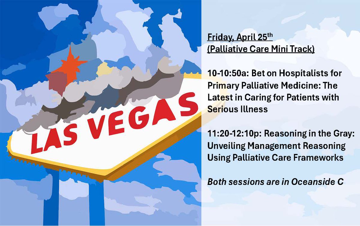 Elizabeth Gundersen (@top_gundersen) on Twitter photo Make the most of the last day of #SHMConverge25!
Check out the palliative care mini track for the latest & greatest in serious illness care.
<a href="/Azizansari2000/">Aziz Ansari, DO, SFHM, FAAHPM, FACP</a> <a href="/KenceeMD/">Dr. Kencee Graves</a> <a href="/SocietyHospMed/">Society of Hospital Medicine</a> #HAPC Make the most of the last day of #SHMConverge25!
Check out the palliative care mini track for the latest & greatest in serious illness care.
<a href="/Azizansari2000/">Aziz Ansari, DO, SFHM, FAAHPM, FACP</a> <a href="/KenceeMD/">Dr. Kencee Graves</a> <a href="/SocietyHospMed/">Society of Hospital Medicine</a> #HAPC